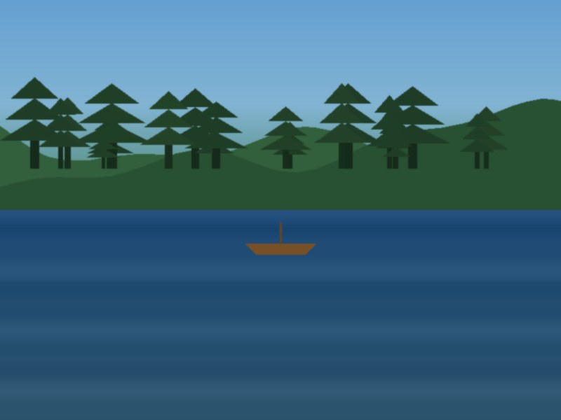 Le Bac de Ménil - traversée de la Mayenne