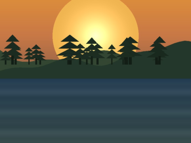 Emplacements ombragés sous les arbres, Camping du Bac de Ménil